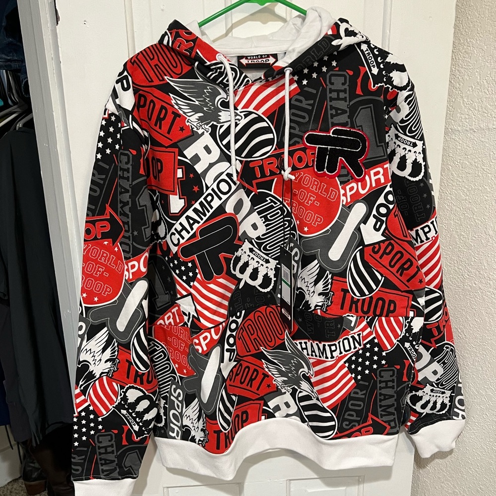 NWT World of Troop Hoodie
